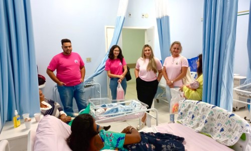 Maternidade de Pinheiral realiza roda de conversa sobre amamentação